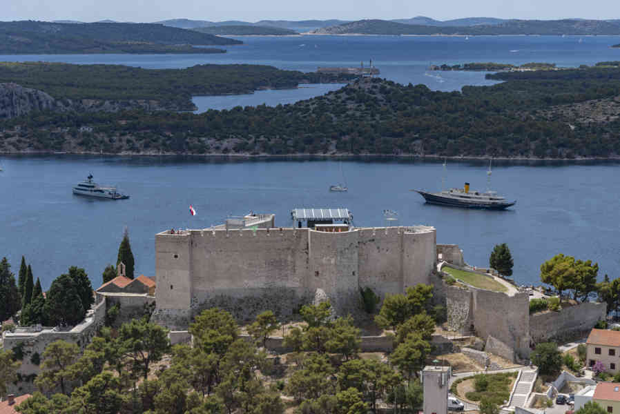 Croacia - Sibenik 42 - fortaleza de San Miguel